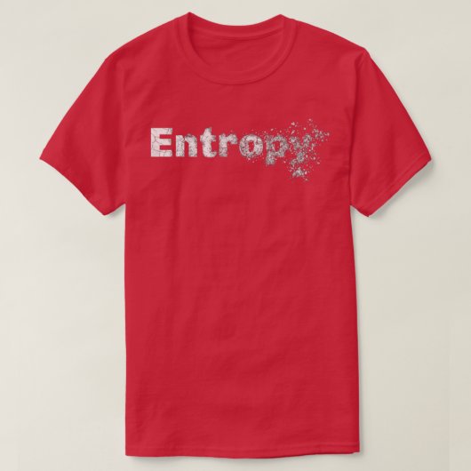 Illuminierte Entropie T-Shirt (Design vorne)