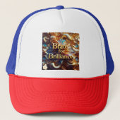 "Illuminierte Inspiration" Truckerkappe (Vorderseite)