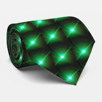 Illuminierte Intrigen: Cyber-Spark-Seide-Krawatte