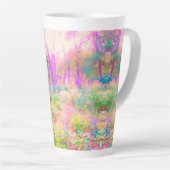 Illuminierte Landschaft in Rosa und Korallengarten Milchtasse (Rechte Ecke)