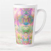 Illuminierte Landschaft in Rosa und Korallengarten Milchtasse (Rechts)