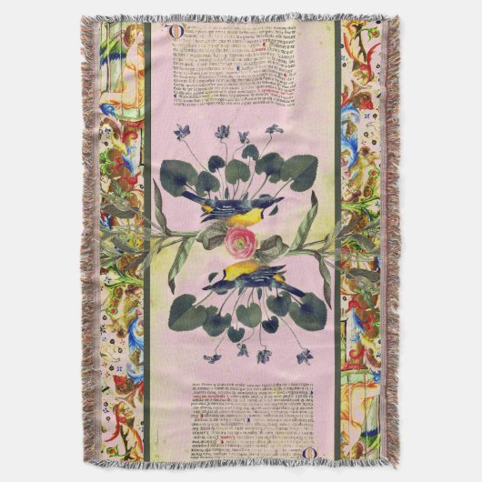 Illuminierte Reflektionen Dusty-Rose Decke (Vorderseite Vertikal)