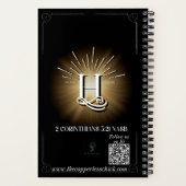 Illuminiertes Journal H Notizblock (Rückseite)