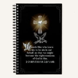 Illuminiertes Journal H Notizblock