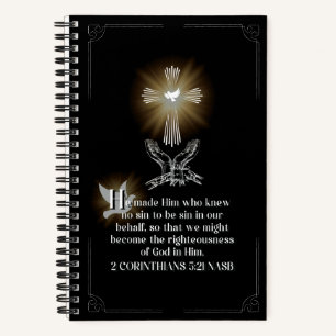 Illuminiertes Journal H Notizblock