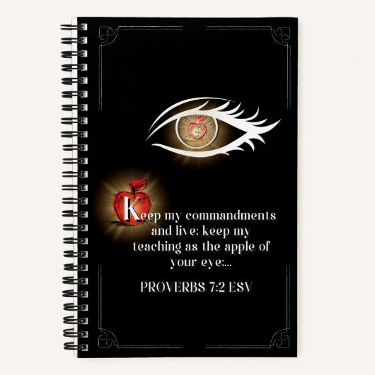 Illuminiertes Journal K Notizblock (Vorderseite)