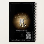 Illuminiertes Journal R Notizblock (Rückseite)