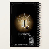 Illuminiertes Journal T Notizblock (Rückseite)