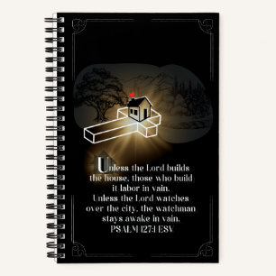 Illuminiertes Journal U Notizblock