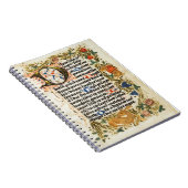 Illuminiertes Manuskript-Notebook Notizblock (Rechte Seite)