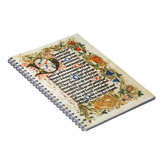 Illuminiertes Manuskript-Notebook Notizblock (Rechte Seite)