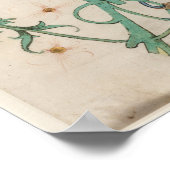 Illuminiertes Manuskript Poster (Ecke)