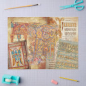 Illuminiertes Manuskript-Tissue-Papier Seidenpapier (Basteln)