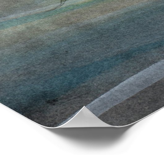 "Illuminiertes Meer" Meerjungfrau von Molly Harris Poster (Ecke)