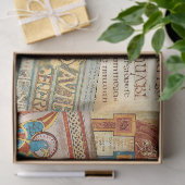 Illuminiertes Papiermuster für Manuskripte Seidenpapier (Geschenk)