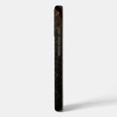 Illuminiertes Spinnennetz in Dunkelheit Case-Mate iPhone Hülle (Rückseite / Links)