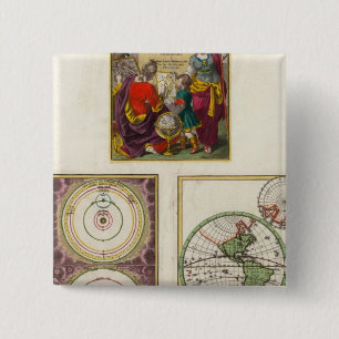 Illus Titel Seite Sonnensystem Charte vom Globo Button