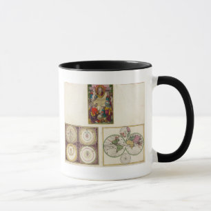 Illus Titel Seite Sonnensystem Charte vom Globo Tasse