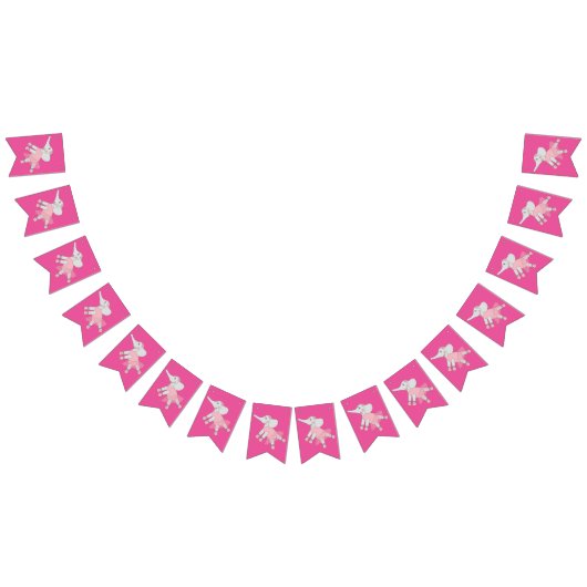 illusima Ballerina Elephant Pink Wimpelkette (Alle)