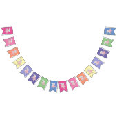 illusima Ballerina Elephant Rainbow Bunting Flags Wimpelkette (Alle)