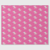 illusima Ballerina Elephant Wrapping Paper Geschenkpapier (Flach)