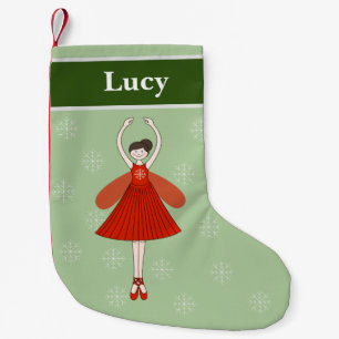 illusima Ballerina Fee Weihnachten Schneeflocken S Kleiner Weihnachtsstrumpf