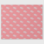illusima Ballerina Hippo Peach Geschenkpapier (Flach)