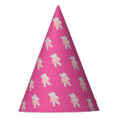 illusima Ballerina Hippo Pink Partyhütchen (Vorderseite)