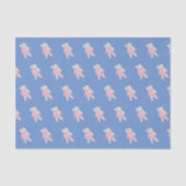 illusima Ballerina Nilpferd Blau Seidenpapier (Vorderseite)