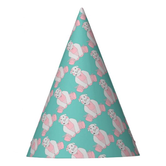 illusima Ballerina Rhino Partyhütchen (Vorderseite)