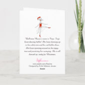 illusima Ballett Maus Weihnachten Schneeflocken Gr (Rückseite)