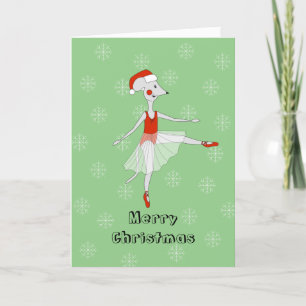 illusima Ballett Maus Weihnachten Schneeflocken Gr