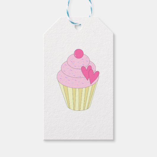 illusima Blue & White Twine Geschenkanhänger (Vorderseite)