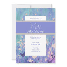 illusima Boho Watercolor Wild Blume Kinderdusche