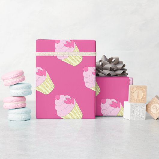illusima Decorated Cupcake Geschenkpapier (Babyparty)