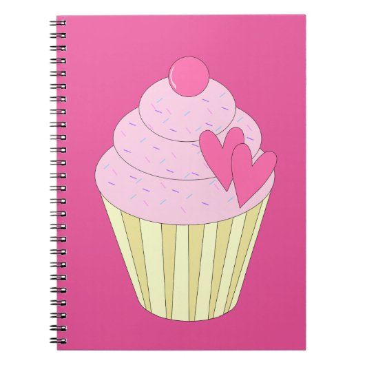 illusima Decorated Cupcake Notizblock (Vorderseite)