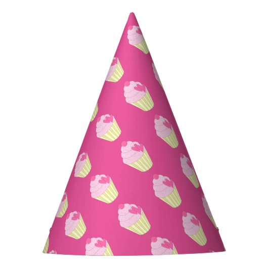 illusima Decorated Cupcake Partyhütchen (Vorderseite)