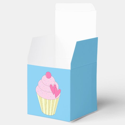 illusima dekoriert Cupcakes Geschenkschachtel (Geöffnet)