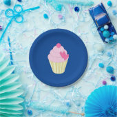 illusima dekoriert Cupcakes Pappteller (Party)