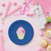 illusima dekoriert Cupcakes Pappteller (Party)