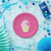 Illusima Design Pink Pappteller (Party)