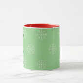 illusima Elf Boy Weihnachtsschneeflocken Light Gre Tasse (Zentrum)