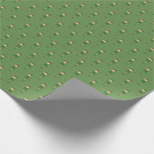 illusima Elf Junge Weihnachten Grün Geschenkpapier (Ecke)