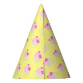 illusima Gelb Partyhütchen (Rückseite)
