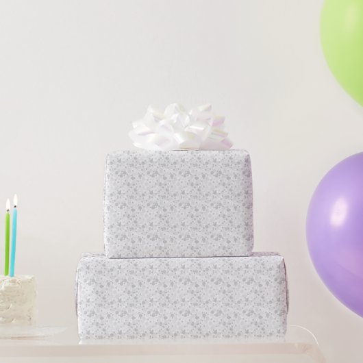 illusima Grautöne Konfetti-Party Geschenkpapier (Partygeschenke)