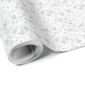 illusima Grautöne Konfetti-Party Geschenkpapier (Rolleneckpunkt)