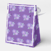 illusima Lila Rose Blaues Geburtstagsgeschenk/ Geschenkschachtel (Rückseite)