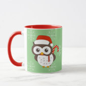 illusima Mr. Owl Weihnachtsschneeflocken Light Gre Tasse (Links)
