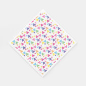 illusima Regenbogen-Dreiecke Party Serviette (Ecke)