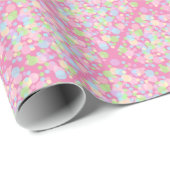 illusima Regenbogen-Konfetti Geschenkpapier (Rolleneckpunkt)